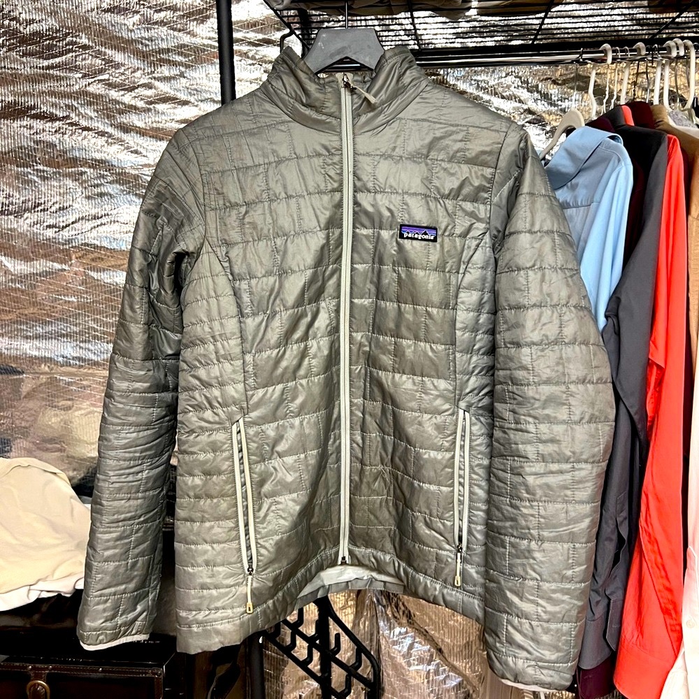 Patagonia Nano Puff Silver Jacket